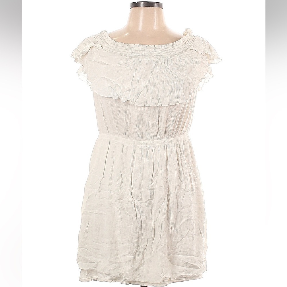 Express white beach dress